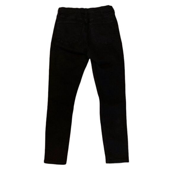 TopShop black High Rise jeans Size 30 - Picture 6 of 6